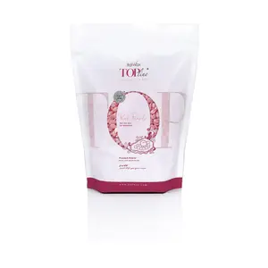 Hard Wax Pink Pearl Top Line - Comfortable Hair Removal Cream for Sensitive Skin, Silky Texture, and Gentle Application