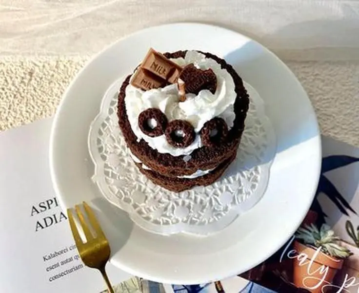 Chocolate Double Layer Cake Scented Candle