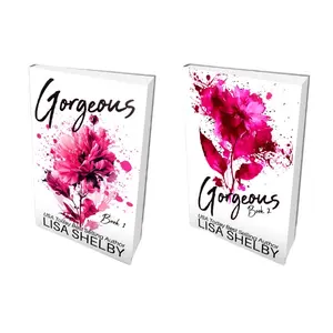 The Gorgeous Duet Signed Paperbacks by Lisa Shelby romance book