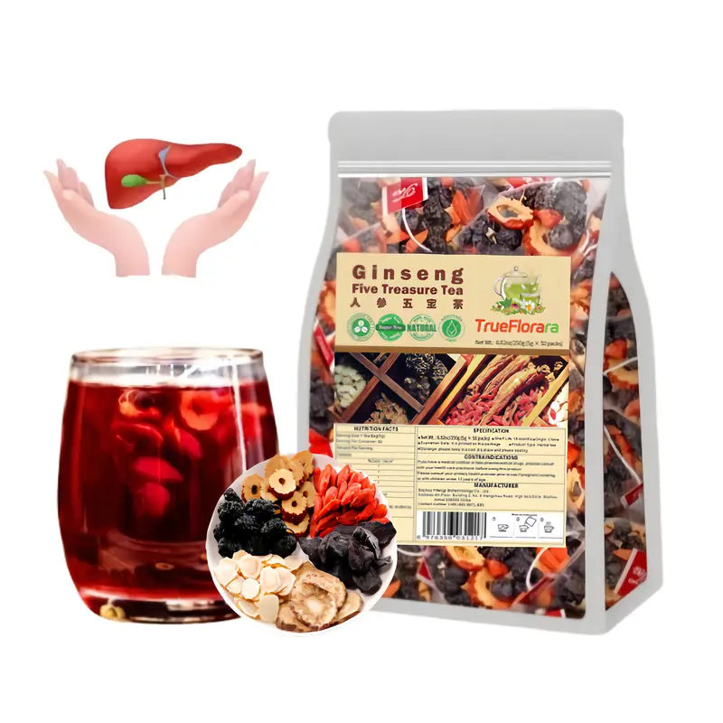 Custom Kidney Tea Formula - Ginseng Seven Treasure Blend Custom Kidney Tea Formula - Ginseng Seven Treasure Blend