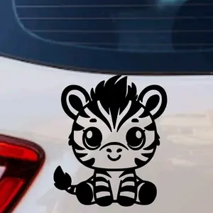 Baby Zebra Decal/Sticker for Car Truck SUV Home Decor Cell Phone Laptop Tumbler Accessories Driving vinyl Waterproof Car Sticker Decal