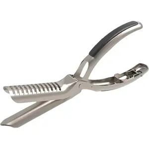 Rib Membrane , Stainless Steel Rib Prep Tool Pro 2.0, BBQ Rib Skinner with Full-Wrap Anti-Slip Grip for Easy Rib Preparation (1 Pack)