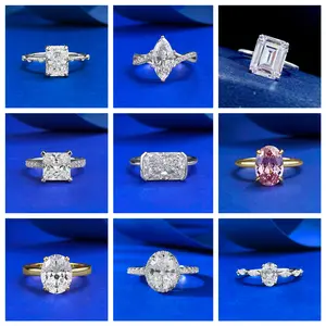 Clearance Sale Short-in-Size Silver Rings Small Stone 8A Cubic Zirconia Ring-199