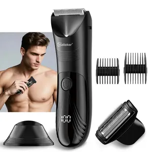 Body Hair Trimmer, Portable Hair Trimmer, Multi-Function Private Shaver Kit for Men & Women, Safe and Easy Grooming Solution for All Body Areas