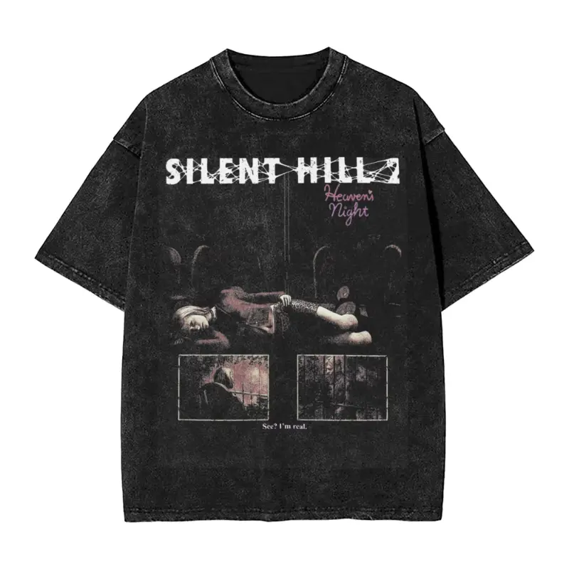 Men's Vintage Cotton T-Shirt with a Distressed Horror Figure Print, Casual Fitted Cut Streetwear with Short Sleeves, Graphic, Round