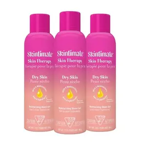 Skin Therapy Dry Skin Shave Gel for Women, 3 Pack | Skintimate Shaving Cream for Women, Womens Shaving Cream, Shaving Foam, Womens Shave Gel, Pack of 3, 7oz each