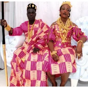 Authentic Hand Weaved Kente Cloth A268