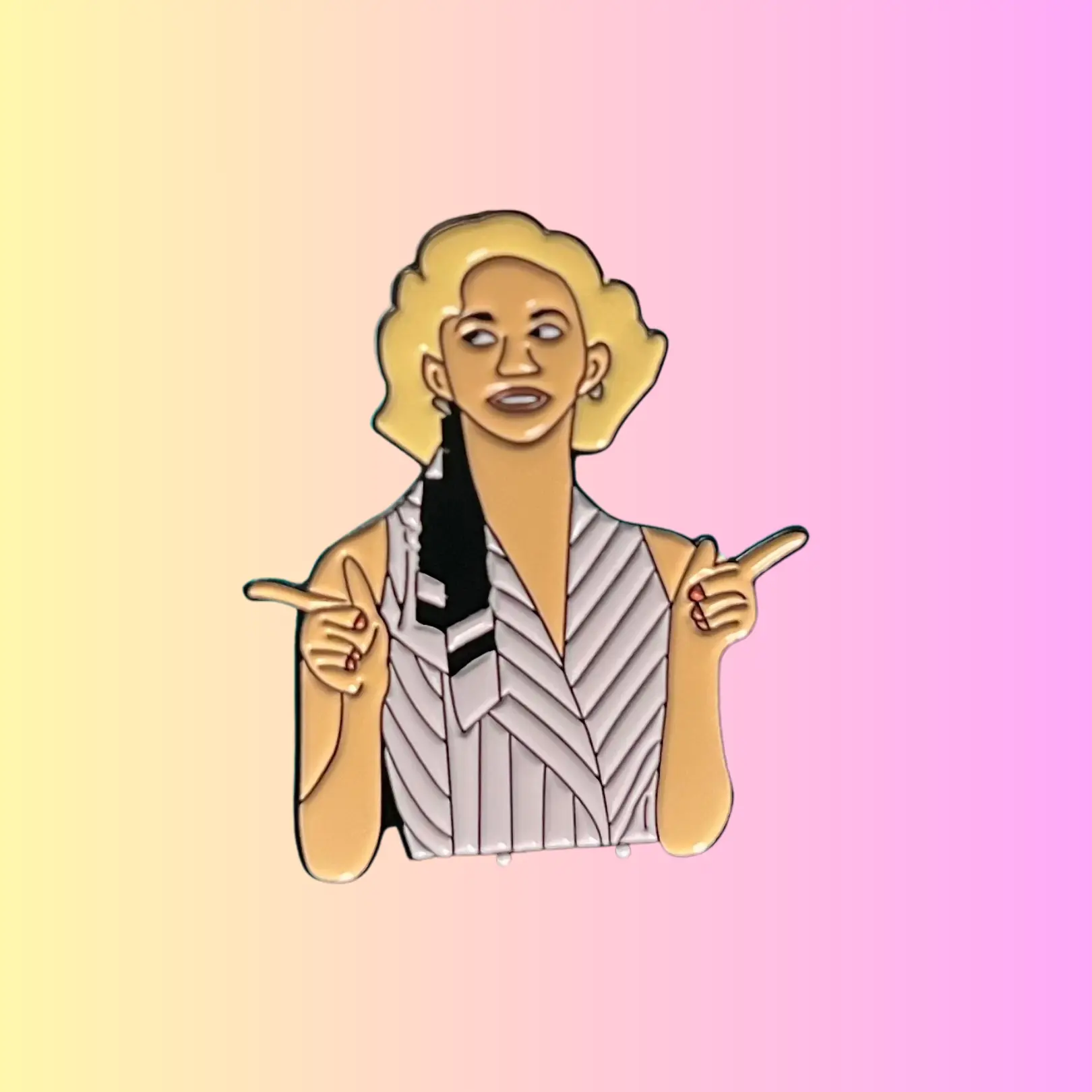 Broadway Legends Enamel Pins- Sutton Foster | Anything goes |muscial gifts | Broadway Musicals