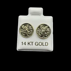 14K CENTENARIO EARINGS 9.2MM