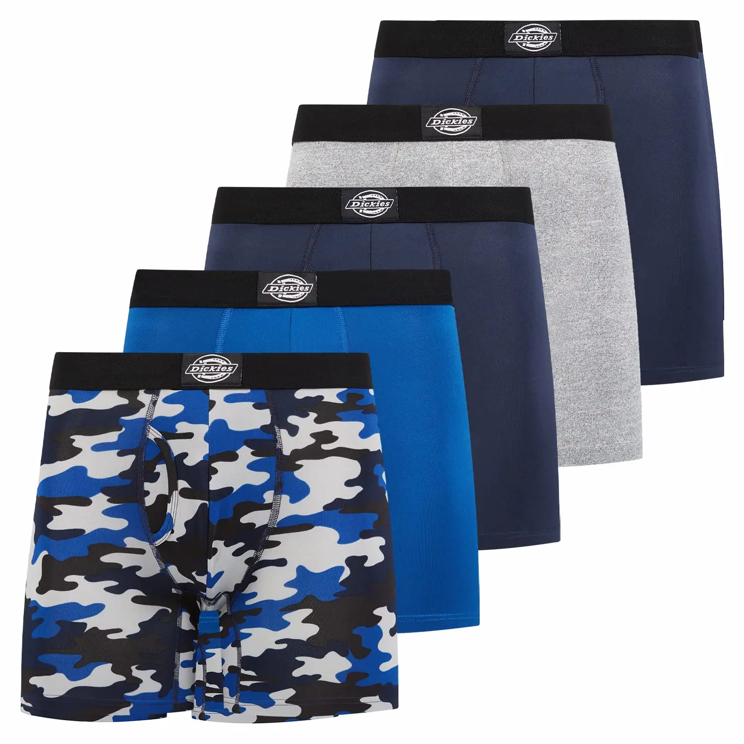 Blue Camo, Navy Blazer, Heather Grey, True Blue...