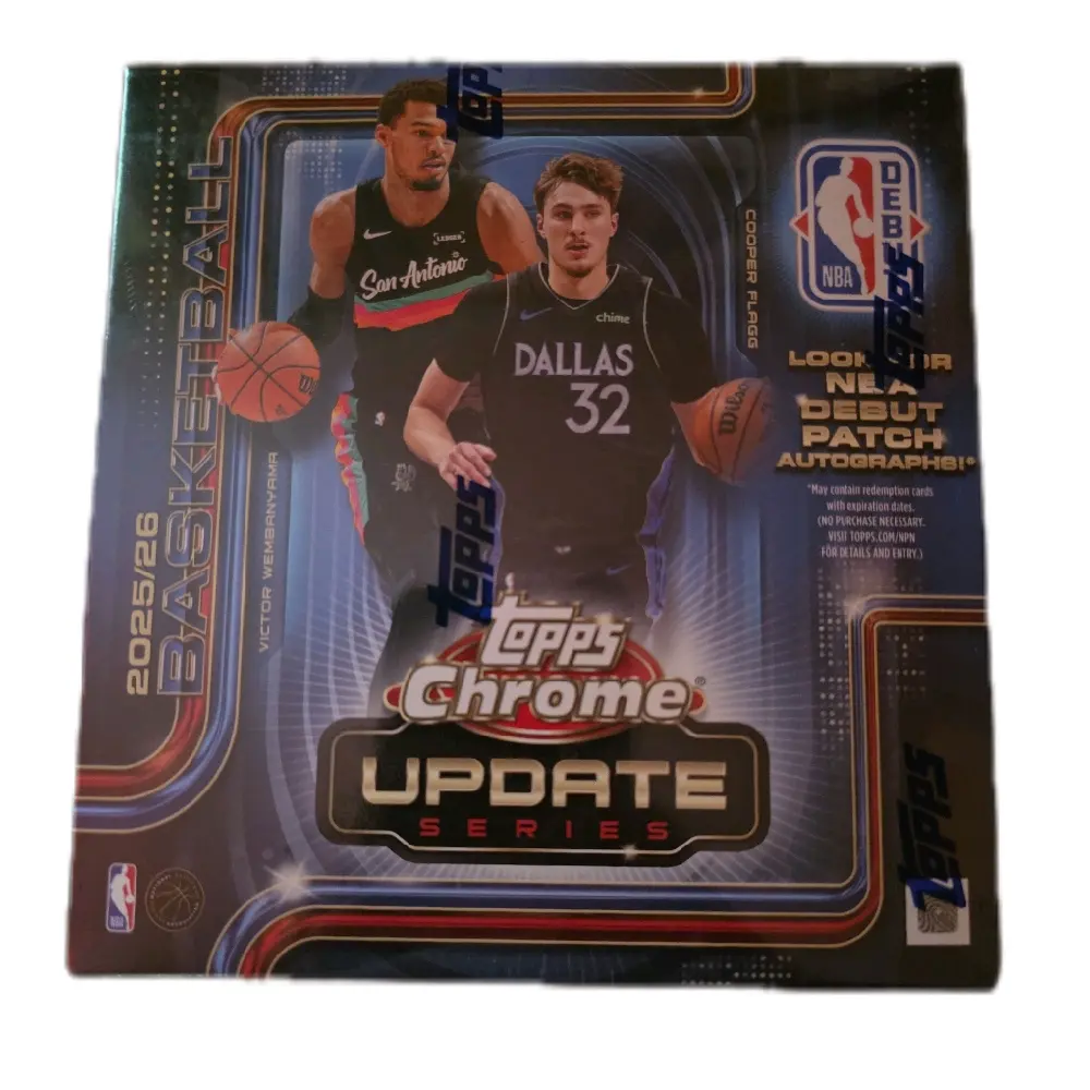 2025/26 Topps Chrome update basketball mega