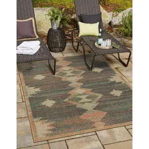 Multi Baja Outdoor Rug