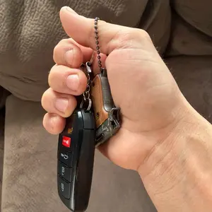 Metallic Keychain Collectible - Durable and Stylish Accessory for Key Storage and Organization