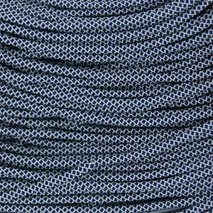 Cream with Midnight Blue Diamonds 550 Paracord