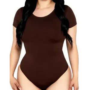 Seamless Shaping T-Shirt Bodysuit 368
