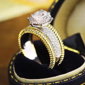 S925 Sterling Silver Gold Plated Oval Gemstone Ring – Elegant Stackable Statement Ring for Women, Comes in Gift Box, Birthday Christmas Gift for Her GF Wife Mom