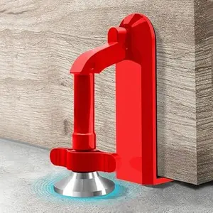 Door Stoppers Security - Portable Door Lock for Travel Anti Theft Door Blocker, Hotel Room Apartment Safety - No Drill Garage Door Brace Devices for Women, Children - Sleep with Peace of Mind