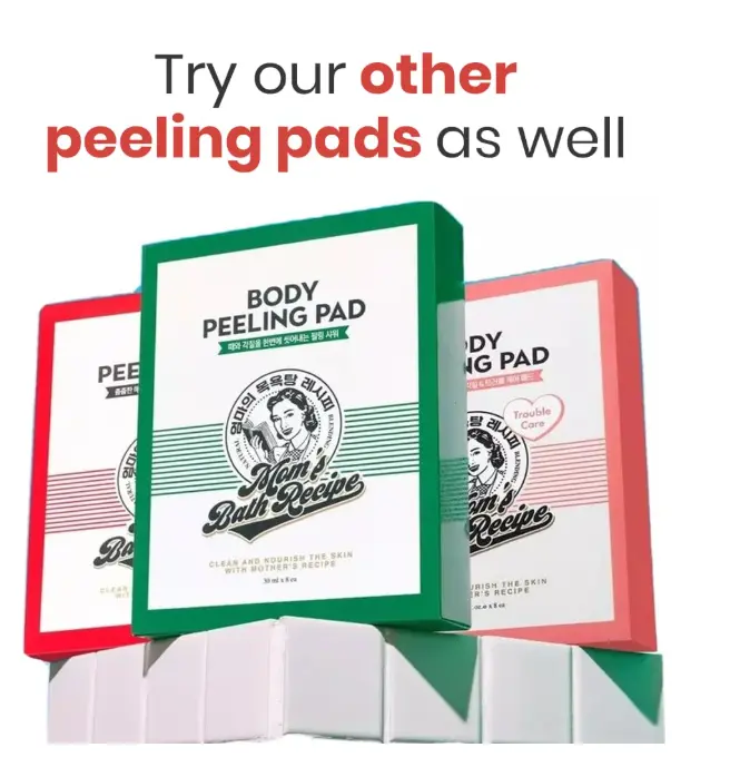 Mom’s Bath Recipe Moisturizing and Soothing Exfoliating Body Peeling Pad Trouble Care glove