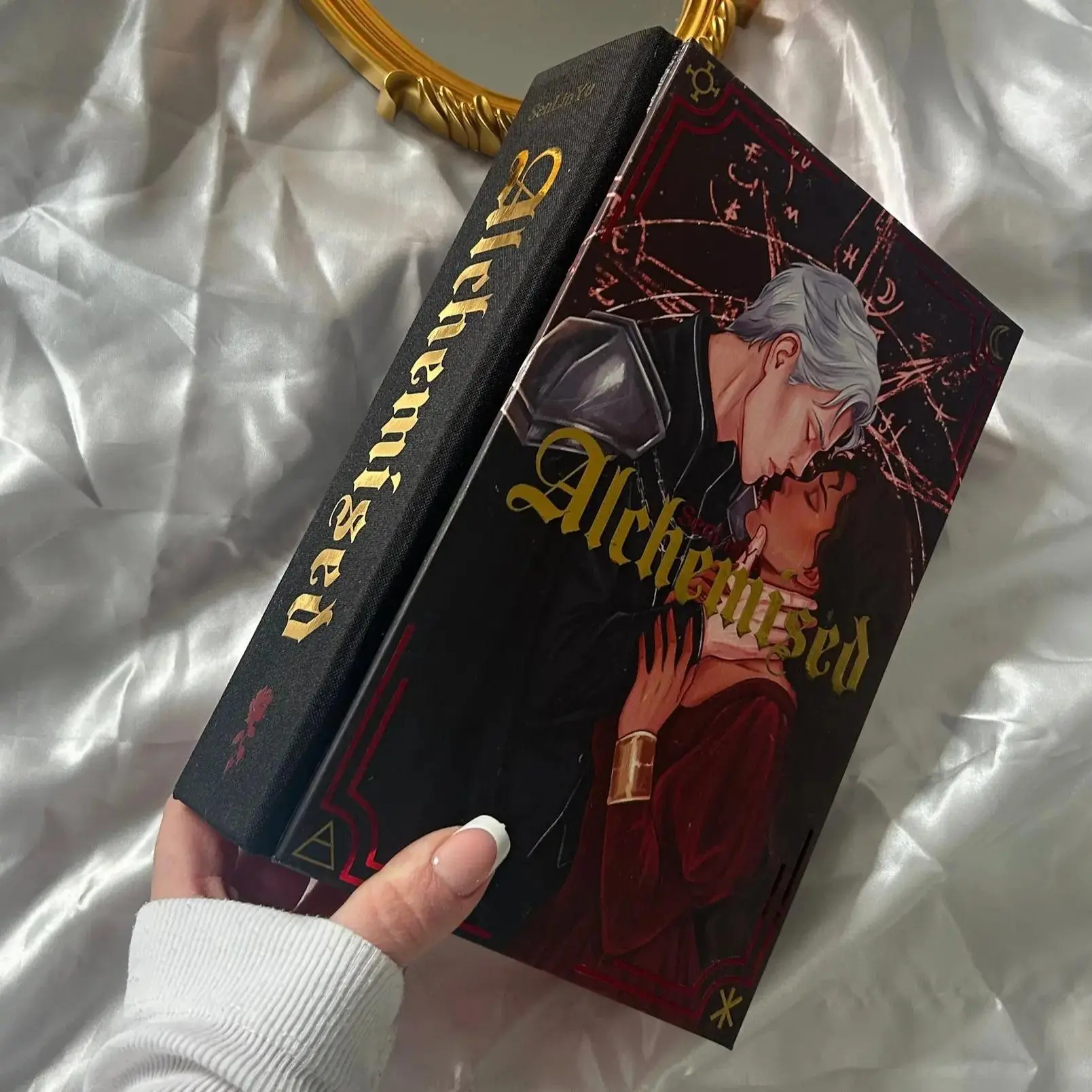Alchemised by SenLinYu — Special Edition Hardcover | Black Cloth, Red & Gold Foil, Dark Romantasy BookTok