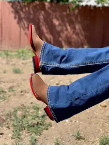 LOS ALTOS AZTEC CHEDRON COLOR WOMEN SQUARE TOE ANKLE BOOT