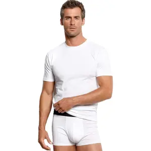 Stafford White Premium Crew Necks Heavyweight Cotton Pack of 3 (X-Large)