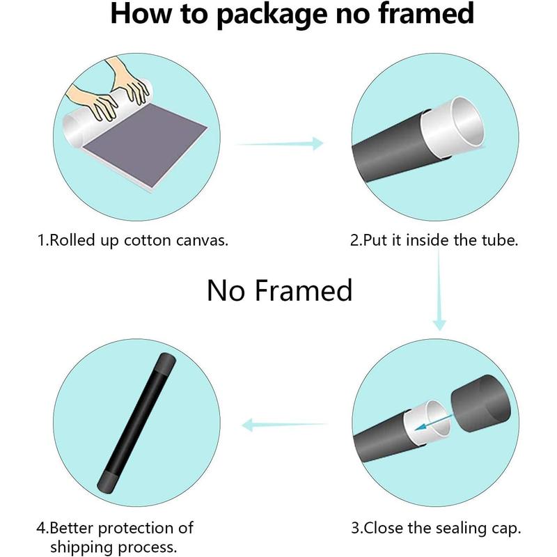 Unframed Jesus Christ Portrait Canvas Print - Modern Christian Religious Wall Art, Aesthetic Home Decor