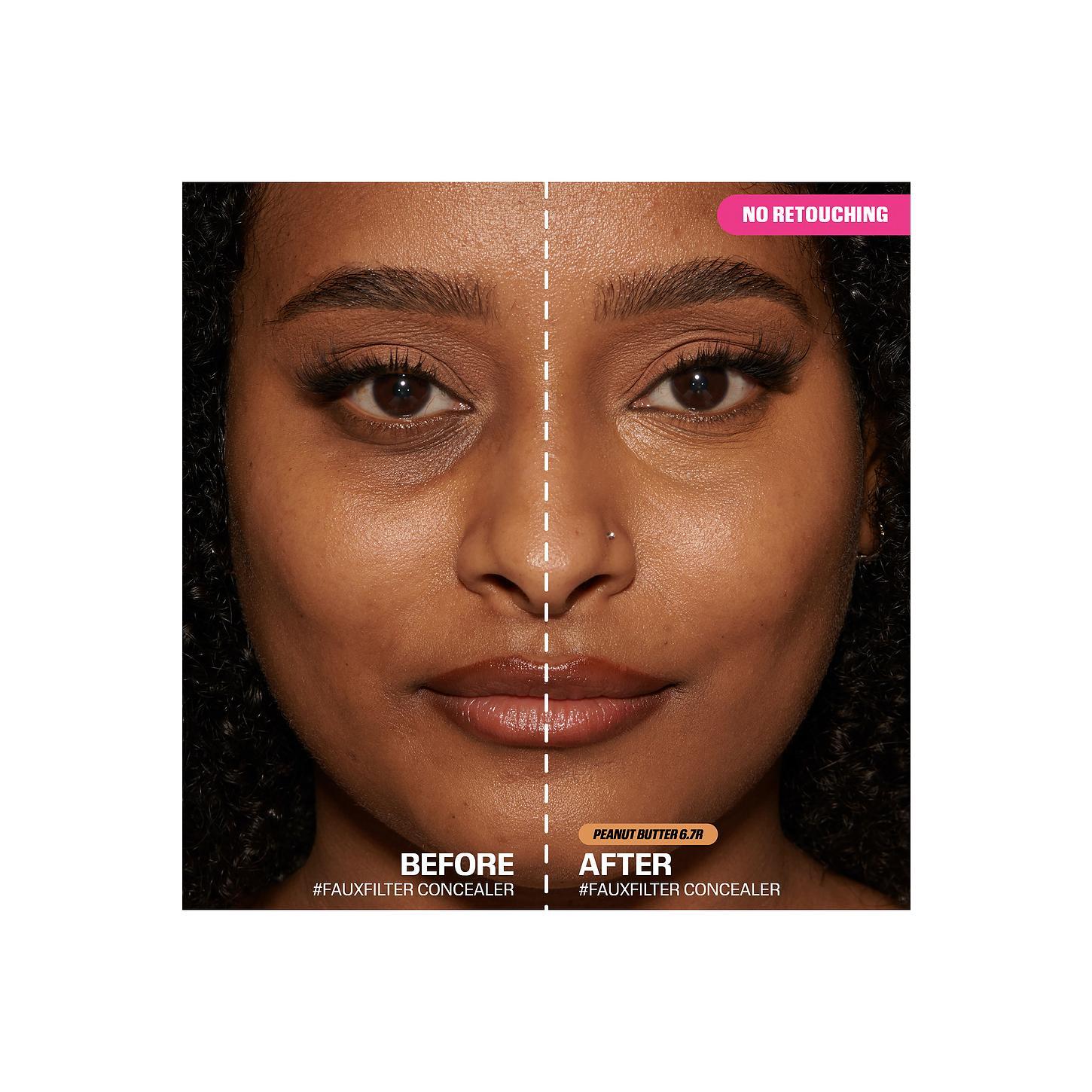 Huda Beauty Faux Filter Luminous Matte Concealer in Peanut Butter 6.7