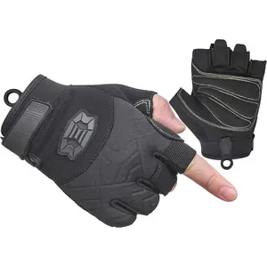 Full or Half Finger Padded Palm Lightweight Breathable Climbing Rope Gloves for Climbers, Rock Climbing, Rescue, Adventure, Sailing, Kayaking, Outdoor