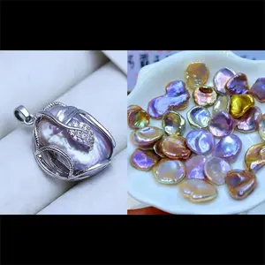 Pearl pendant+[live opening] Min 1 petal pearl as gift