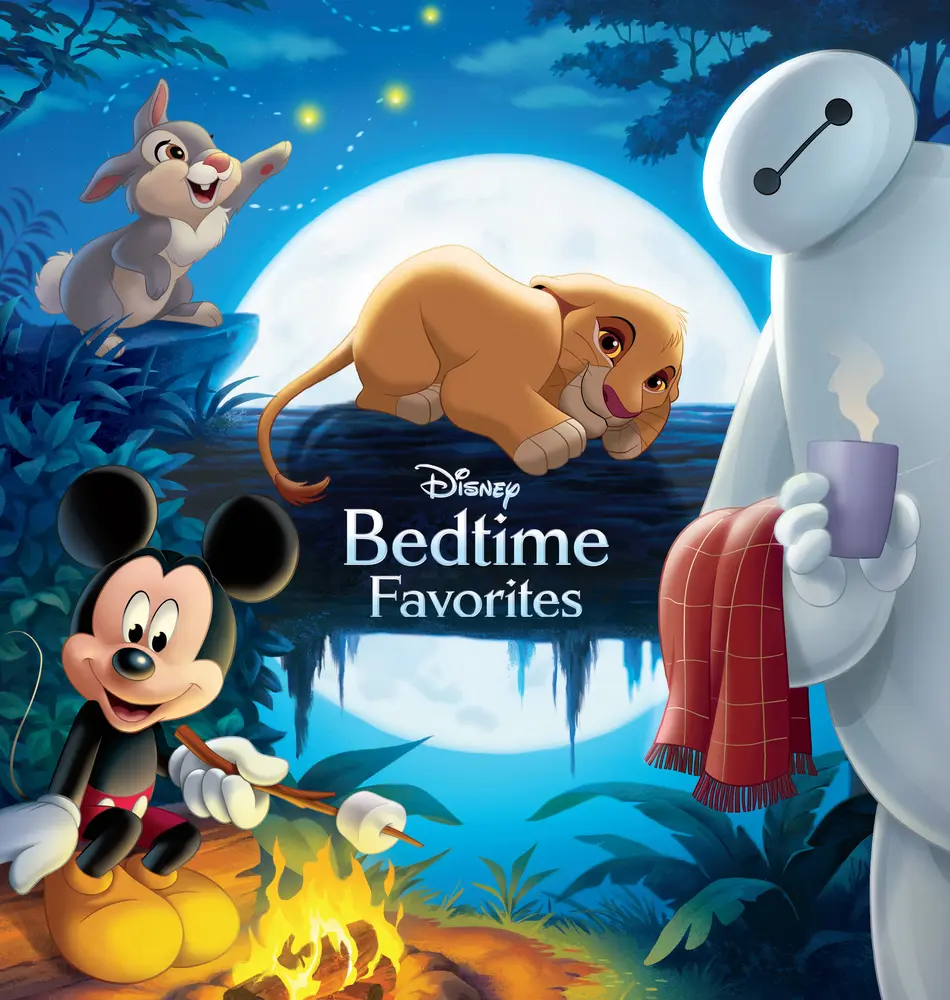 Used Disney Books Bedtime Favorites 3rd Edition Hardcover - English, Bedtime Reading, 18 Stories, Very Good Condition, Good Quality, Gilded Pages (Educational School & Office Stationery Supply)