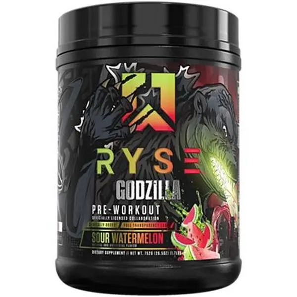 Ryse Godzilla Pre-Workout Powder, Fitness Supplement for Energy (20-40 Servings)