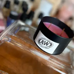 A&W vanilla cream soda candle