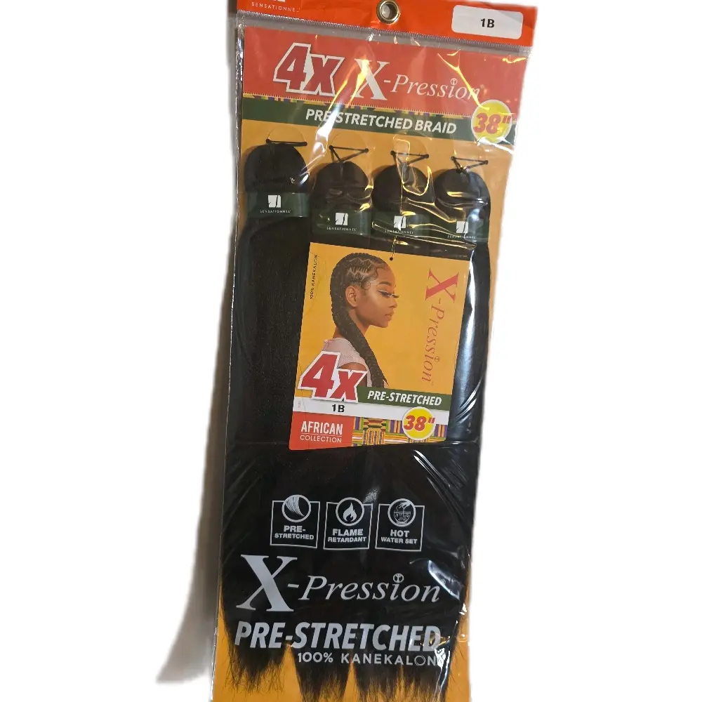 Sensationnel Braids XPRESSION 4X Pre-Stretched Braid 38"