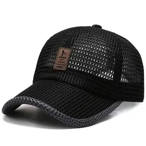 Wide Brim Men's  Summer Sports Cap Men's Sun  Outdoor Quick-Dry Sun Baseball Cap Breathable Duckbill Cap Breathable Duckbill Cap Wide Brim Men's  vintage   style  print hat hat  style free home