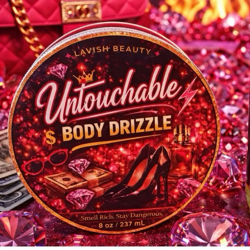 Untouchable Body Drizzle 8 oz 237 mL Smell Rich Stay Dangerous