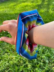 Serape Scrunchie Hair Tie