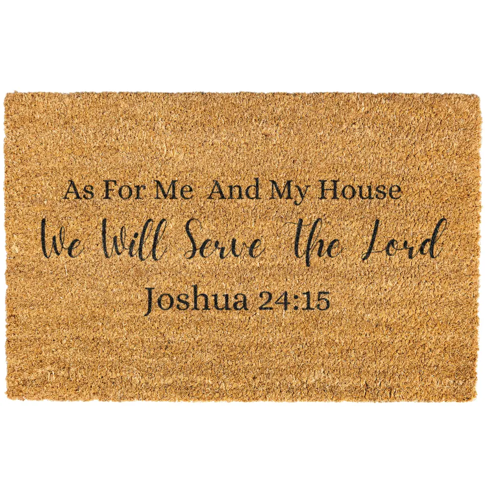 As For me And My house Joshua 24:15