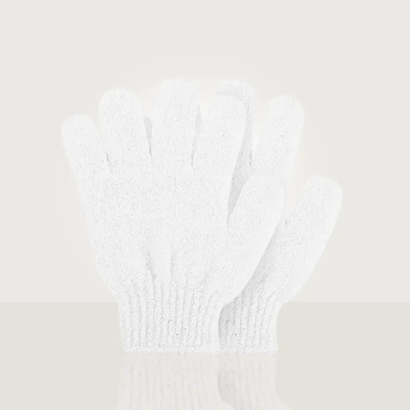 Purity White Exfoliating Gloves for Kids - Reusable Tanning Gloves for Soft Smooth Skin & Unclogged Pores - Essential Shower Routine Tool