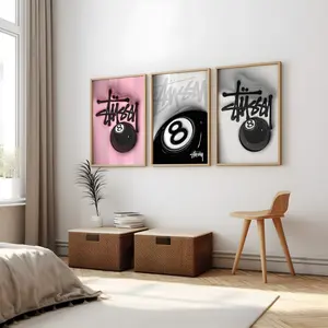 Set of 3 Hypebeast 8 Ball Posters