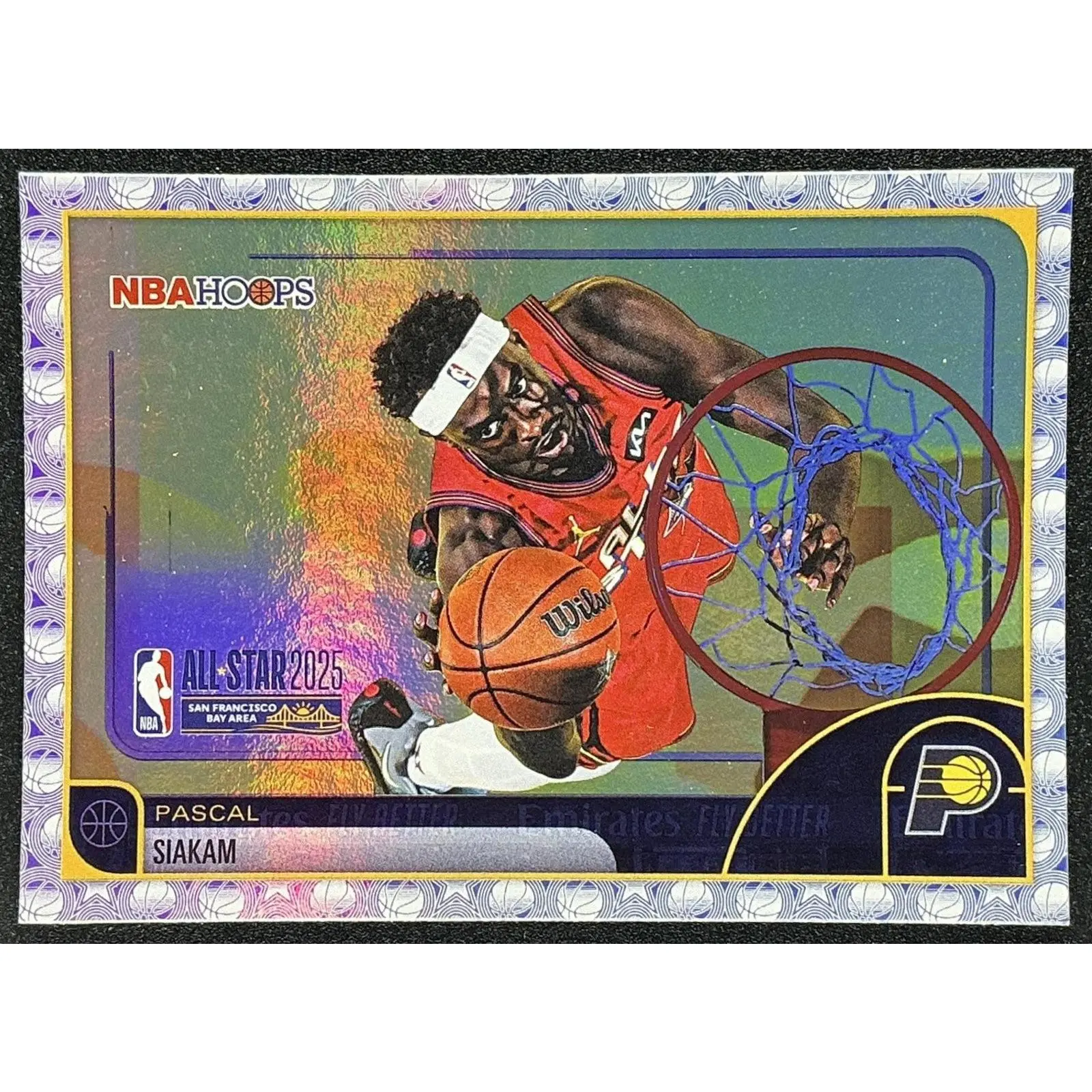 PASCAL SIAKAM 2025-26 TOPPS HOOPS #288 ALL-STAR PACERS