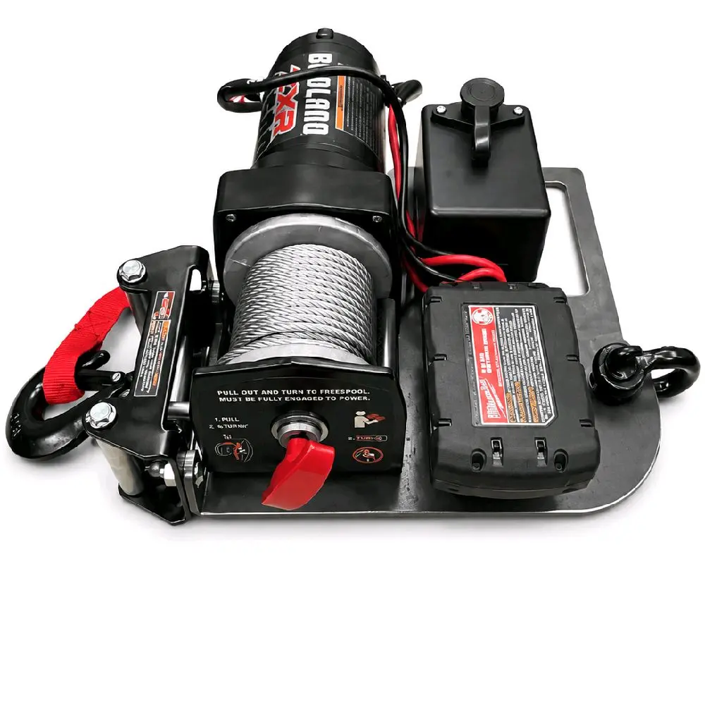 Milwaukee M18 Powered Winch, Portable Winch Plate, ATV Winch Mount, MADE IN USA
