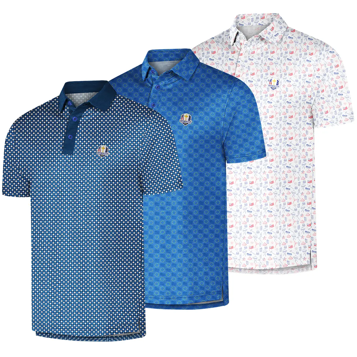 Men's Golf Polo Shirt - Short Sleeve, Moisture Wicking, Athletic Fit Performance Men's Golf Tops with Premium Fabric