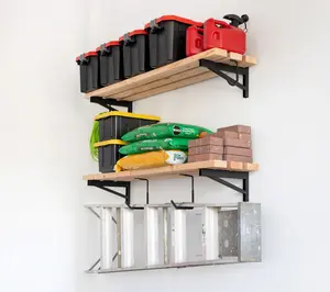 StoreYour 1' x 4' DIY Wall Shelf Brackets-HeavyDuty