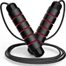 Adjustable-Pro Speed Jump Rope, Tangle-Free Skipping Rope with Ball Bearing Swivel & Ergonomic Handles for Women, Men & Kids, Home, School & Gym Workouts Bouncing
