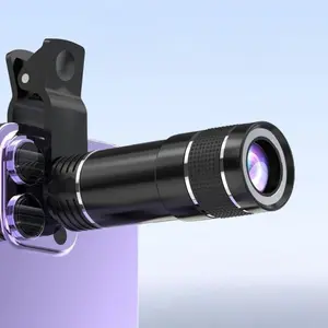 20x Zoom Phone Lens, Concert Photography Tool, External Telescope Camera, Music Festival Phone Lens, Long Range Shooting Accessory