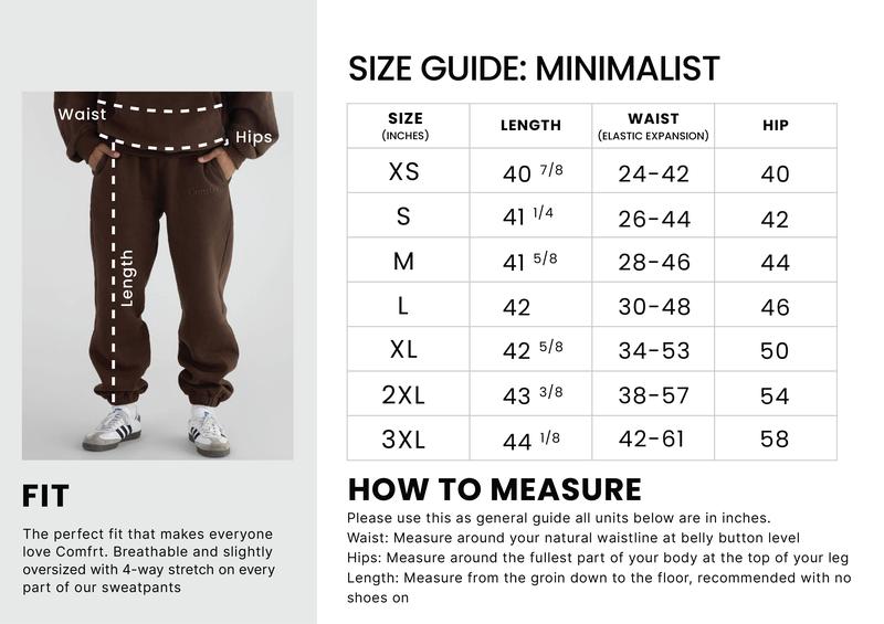 Comfrt | Oversized Minimalist Sweatpants