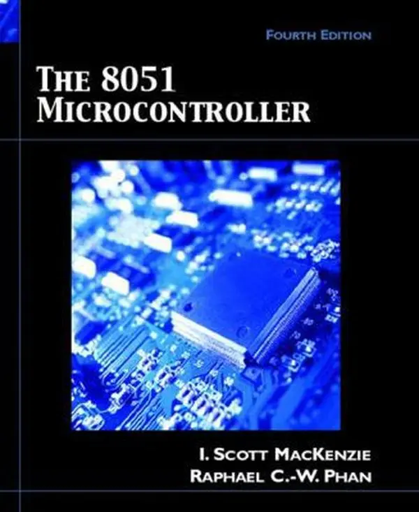 USED Book - The 8051 Microcontroller by I. Scott MacKenzie (Hardcover) - english