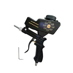 Sandblasting Gun, Handheld Air-Powered Mini Blaster, Portable Plastic Glass Metal Rust Removal Tool, Electric Tool Accessory