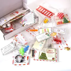Christmas Gift Box Set, 24 Days Countdown Puzzle Design, Seasonal Decor & Daily Surprise, Perfect Holiday Collection Item, Surprise Gifts