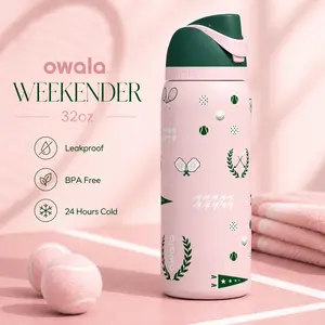 Owala Weekender 32oz New Version Pink Sporty Bottle